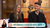  Rute Marques e o filho, Martim