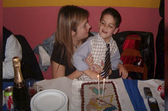 Diogo Carmona e a mãe, Patrícia
