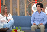 Diogo Carmona e a mãe, Patrícia