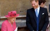 Rainha Isabel II, príncipe Harry