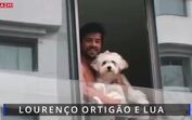 Lourenço Ortigão como nunca o viu com a sua cadela Lua