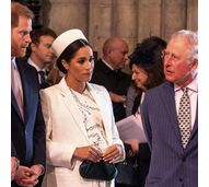 Príncipe Carlos, príncipe Harry, Meghan Markle