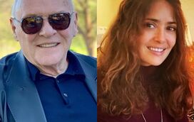 Vídeo de Anthony Hopkins a celebrar o Óscar com Salma Hayek torna-se viral