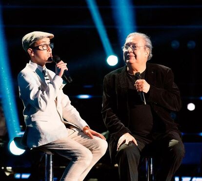 A noite de festa de Simão Oliveira na final do 'The Voice Kids'