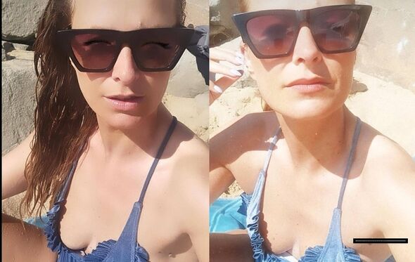Cristina Ferreira, na praia
