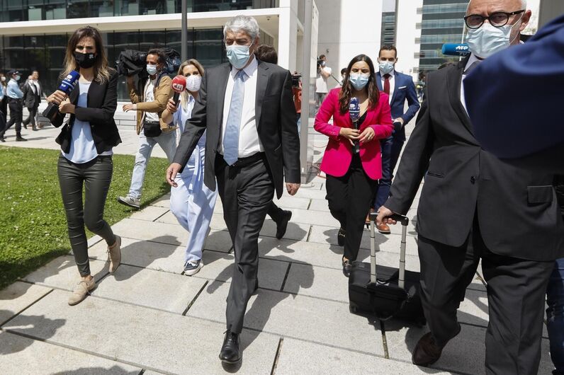 José Sócrates em tribunal
