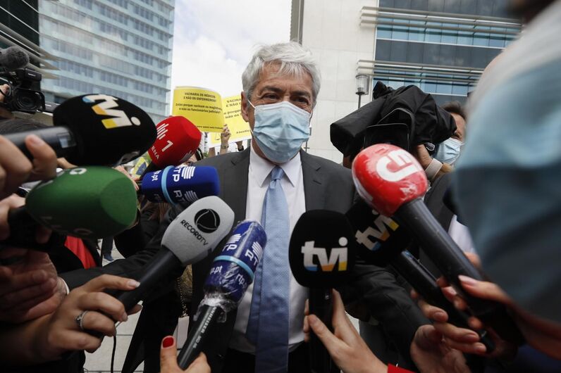 José Sócrates em tribunal