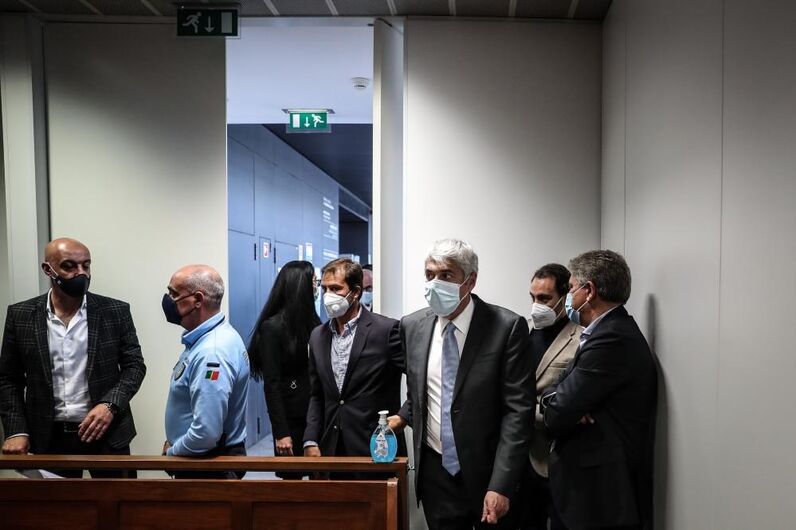 José Sócrates em tribunal