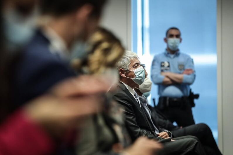 José Sócrates em tribunal