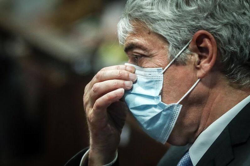 José Sócrates em tribunal