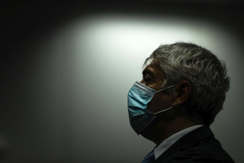 José Sócrates em tribunal