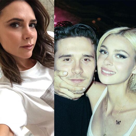 Victoria Beckham, Brooklyn Beckham, Nicola Peltz