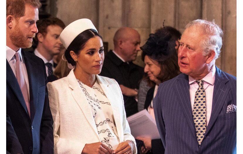 Príncipe Carlos, príncipe Harry, Meghan Markle