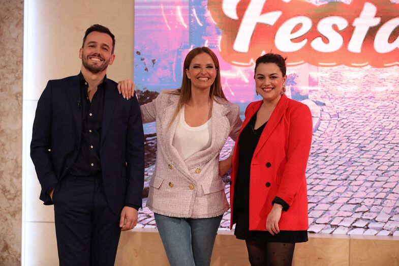 Cristina Ferreira, Pedro Teixeira, Ana Guiomar, Festa é Festa