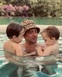 Paulo Gustavo com os filhos