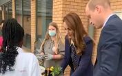 A tarde desportiva de Kate e William 