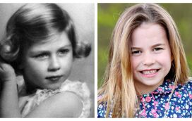 Impressionante! Charlotte está cada vez mais parecida com a bisavó, a rainha Isabel II