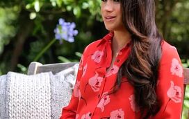 Meghan Markle mostra barrigão de grávida e fala da filha pela primeira vez desde a entrevista com Oprah