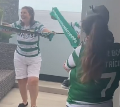Dolores Aveiro em euforia com vitória do Sporting: tudo a postos para receber Cristiano Ronaldo?