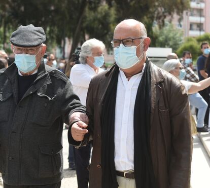 Ruy de Carvalho não esconde emoção no adeus à amiga Maria João Abreu