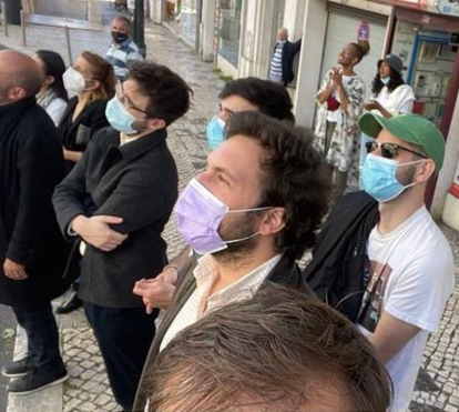 José Raposo e amigos dão força aos filhos de Maria João Abreu que estão em isolamento