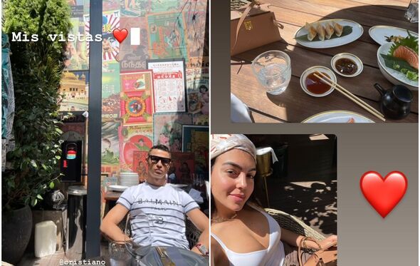 stories, cristiano ronaldo, georgina, lisboa