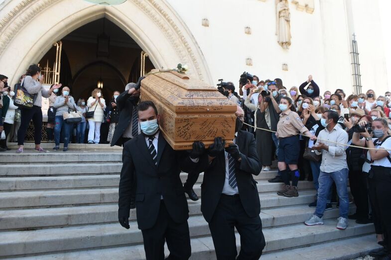 Funeral de Maria João Abreu