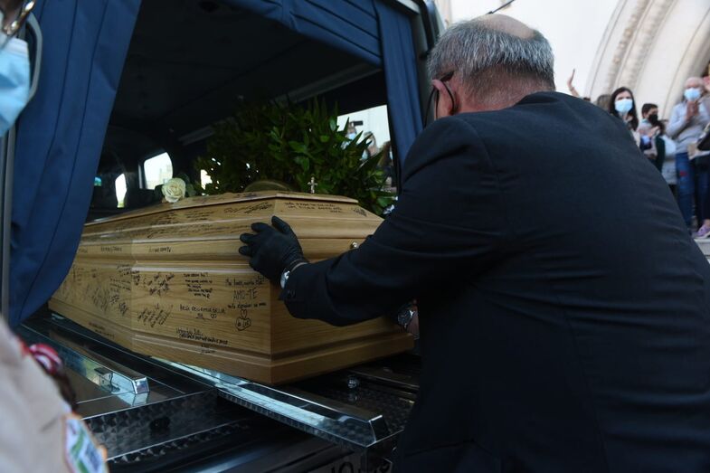 Funeral de Maria João Abreu