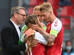 A mulher de  Christian Eriksen, Sabrina Kvist Jensen