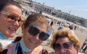 Dolores Aveiro mostra dia em Fátima