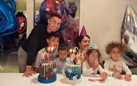 A festa de Eva e Mateo organizada por Cristiano Ronaldo