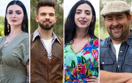 Surpresa no 'Agricultor': Diogo anda aos beijos com irmã da candidata de Tiago Belo 