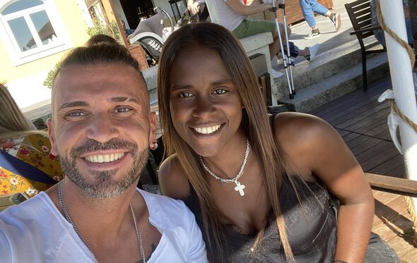 Bruno Savate e Jéssica das Neves