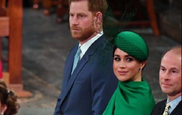 Meghan Markle, Harry e príncipe Eduardo