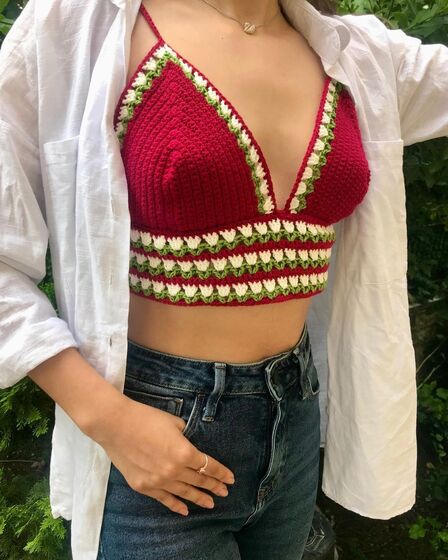 Crochet transformar-se em tendência da estação