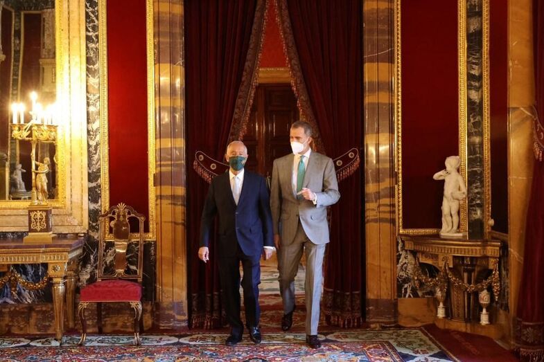 Felipe VI, MArcelo Rebelo de Sousa
