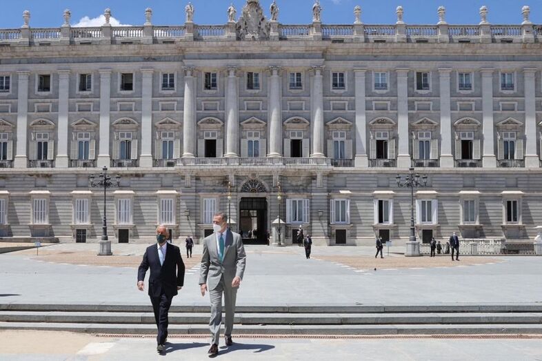 Felipe VI, MArcelo Rebelo de Sousa