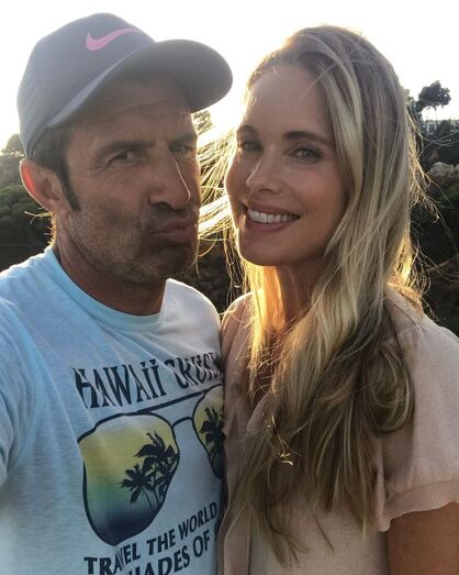 Luís Figo, Helene Svedin, Daniela Figo, Martina Figo, Stella Figo