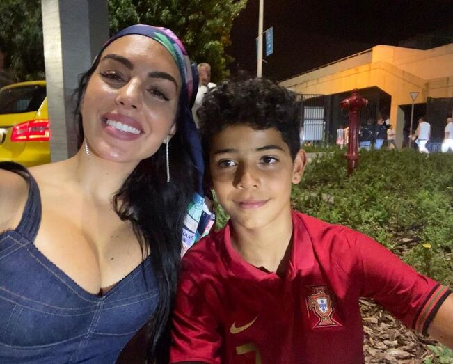 Cristianinho, Georgina Rodríguez