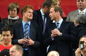 Príncipe Harry, príncipe William, futebol