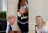 Donald e Ivanka Trump