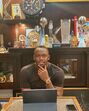 Usain Bolt com a mulher, Kasi, e os filhos