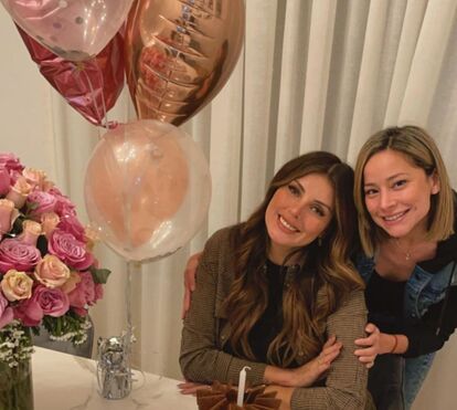 Veja as fotografias da festa de aniversário de Magali Aravena, mulher de Salvio