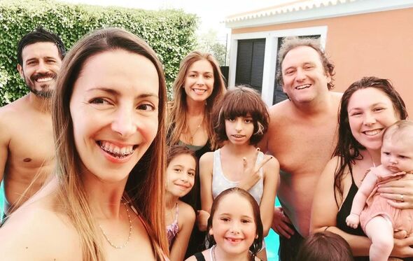 Joana e Eduardo Madeira com ex-mulher de Manuel Marques