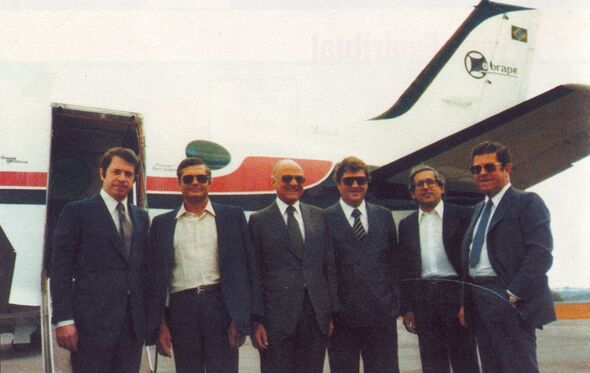Ricardo Salgado José Roquette, António Ricciardi, António Espírito Santo, Mosqueira do Amaral e Manuel Ricardo Espirito Santo