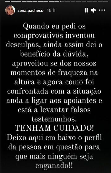 André Abrantes, Zena Pacheco