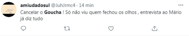 Onda de críticas contra Goucha 