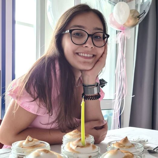 Uma das filhas de Jorge Gabriel, Mariana