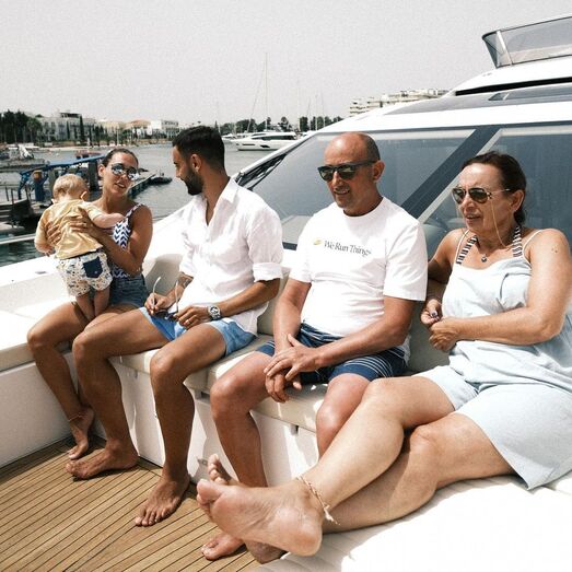 Bruno Fernandes, Ana Pinho, família