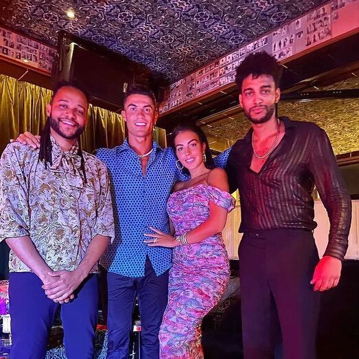 Georgina Rodríguez, Cristiano Ronaldo e os Calema